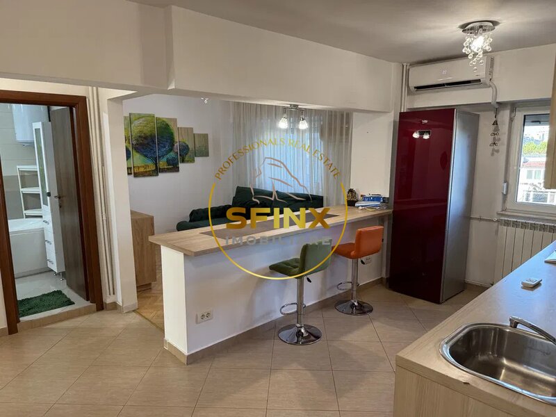 Burebista, Piata Alba Iulia, 3 camere renovat, bloc 92, 2 bai.